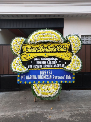 Papan Bunga Duka di Cilopang