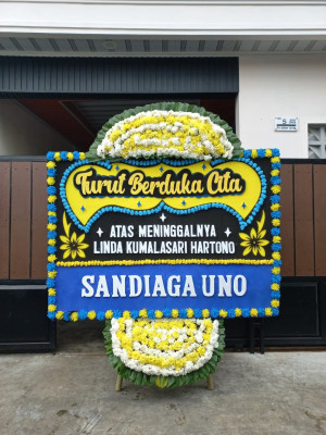 Papan Bunga Duka di Cilopang